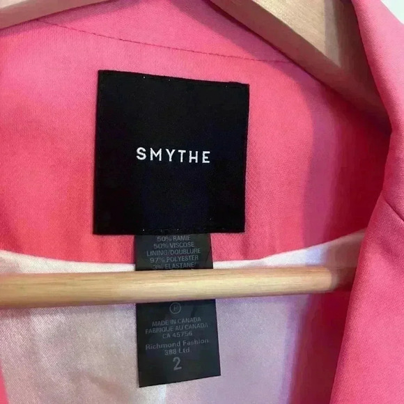 SMYTHE Pink Blazer - Picture 9 of 11